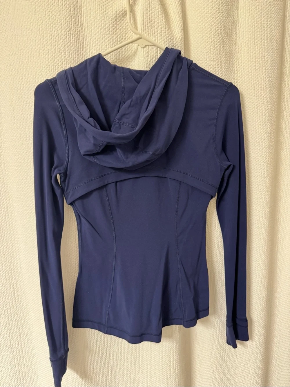 lululemon athletica Navy Blue Full-Zip Hooded Jacket